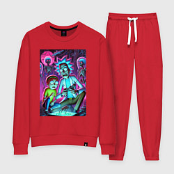 Женский костюм Рик и Морти изучают инопланетное насекомое