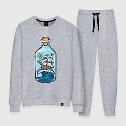 Женский костюм Парусник в бутылке