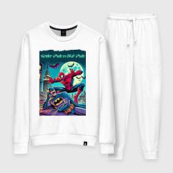 Женский костюм Чувак паук против чувака летучей мыши - нейроарт п