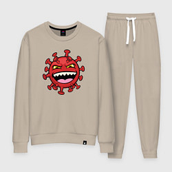 Женский костюм Смеющийся вирус