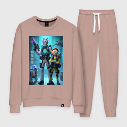 Женский костюм Rick and Morty - cyber special forces