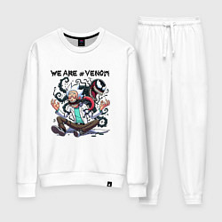 Женский костюм Веном вселился в Рика Санчеса - нейроарт