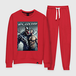 Женский костюм Eddie and Venom - ai art fantasy