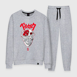 Женский костюм Берсерк Гатс череп