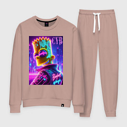 Женский костюм Cyber Bart - neon glow