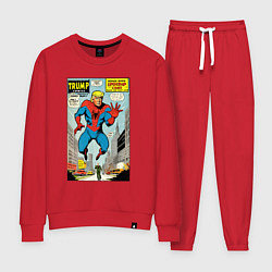 Женский костюм Spider-Trump - ai art fantasy