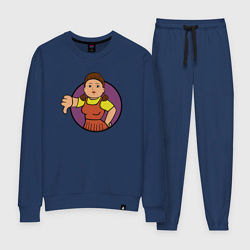 Женский костюм Squid game girl / Тёмно-синий – фото 1