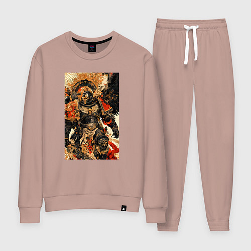 Женский костюм Вархаммер арт / Пыльно-розовый – фото 1