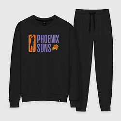 Костюм хлопковый женский Phoenix Suns play, цвет: черный