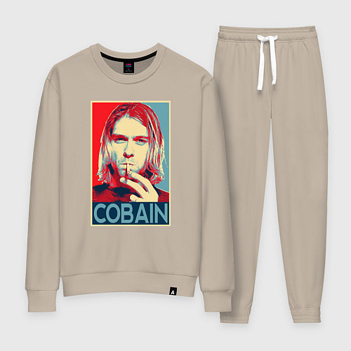 Женский костюм Кобейн нирвана рок / Миндальный – фото 1