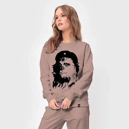 Женский костюм Star wars - Chewie Guevara / Пыльно-розовый – фото 3
