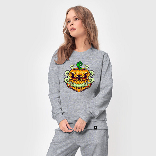 Женский костюм Evil pumpkin / Меланж – фото 3