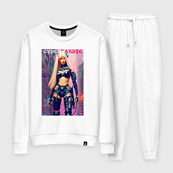 Женский костюм Cyber Barbie - ai art