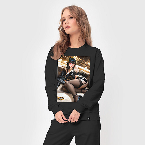 Женский костюм Йор Форджер Семья шпиона в баре / Черный – фото 3