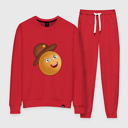 Женский костюм Колобок в шляпе