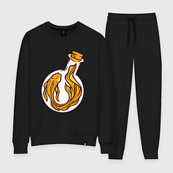 Женский костюм Золотая рыбка в колбе