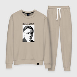 Женский костюм Михаил Булгаков портрет в черно-белом