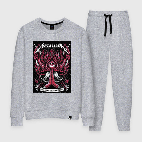 Женский костюм Metallica - royal arena Denmark / Меланж – фото 1