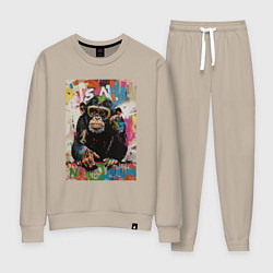 Женский костюм Monkey color