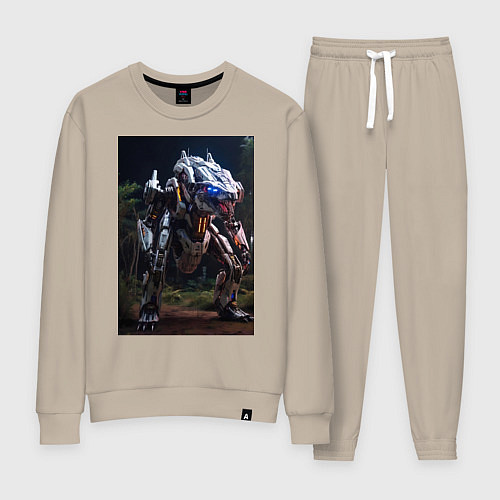 Женский костюм Робот в стиле Horizon / Миндальный – фото 1