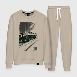 Женский костюм Гоночный спорткар