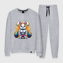 Женский костюм Gym bunny barbell