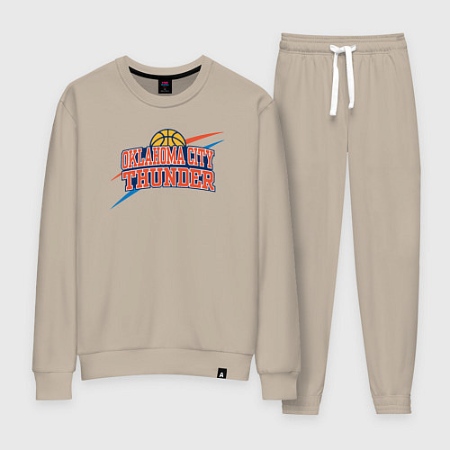 Женский костюм NBA Oklahoma / Миндальный – фото 1