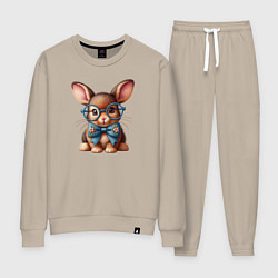 Женский костюм Кролик мальчик в очках