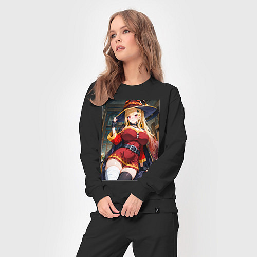 Женский костюм Марин Китагава косплей Мегумин / Черный – фото 3