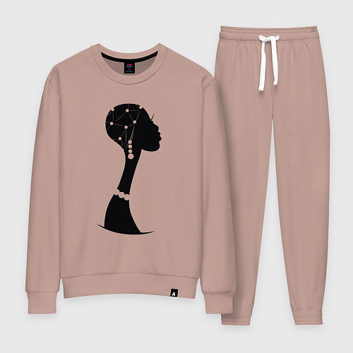 Женский костюм Woman Africa / Пыльно-розовый – фото 1