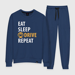 Женский костюм Eat sleep drive