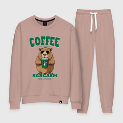 Женский костюм Капибара с кофе на сарказме