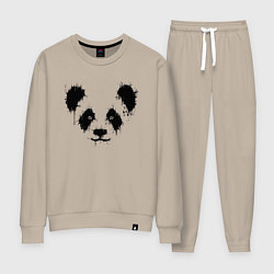 Женский костюм Морда панды - кляксы