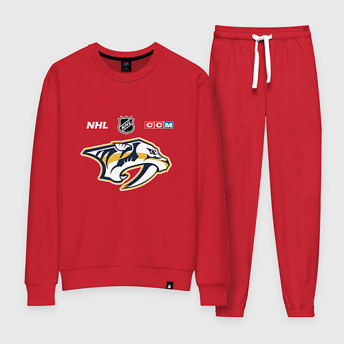 Женский костюм Нэшвилл Предаторз - НХЛ команда / Красный – фото 1