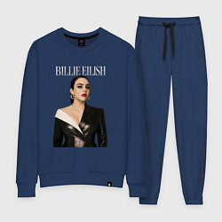 Женский костюм Билли Айлиш в черном костюме