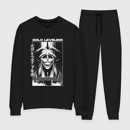 Женский костюм Solo leveling - божество / Черный – фото 1