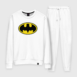 Костюм хлопковый женский Heisenberg Batman, цвет: белый