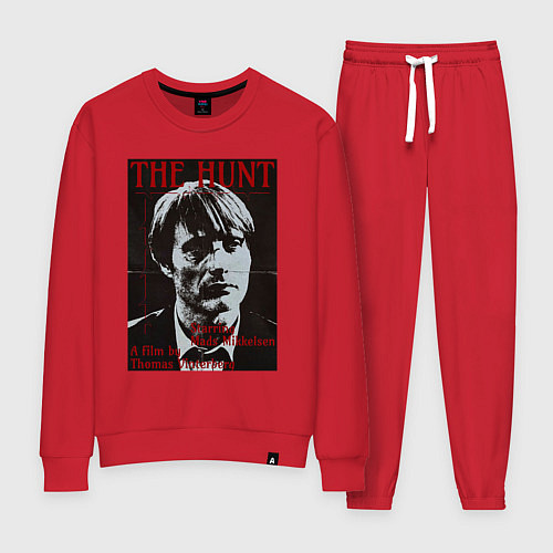 Женский костюм Мадс Миккельсен / Красный – фото 1