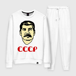 Костюм хлопковый женский Сталин: СССР, цвет: белый