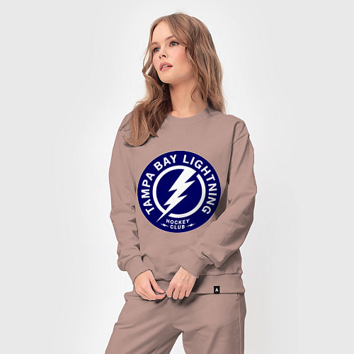 Женский костюм HC Tampa Bay Lightning / Пыльно-розовый – фото 3
