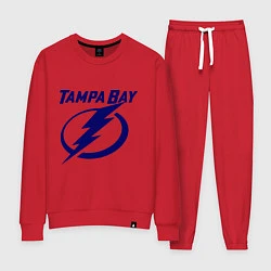 Костюм хлопковый женский HC Tampa Bay, цвет: красный