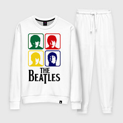 Костюм хлопковый женский The Beatles: Colors, цвет: белый