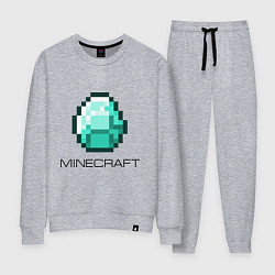 Женский костюм Minecraft Diamond