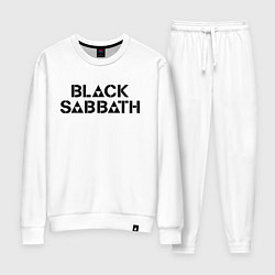 Костюм хлопковый женский Black Sabbath, цвет: белый