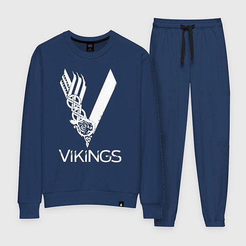 Женский костюм Vikings / Тёмно-синий – фото 1