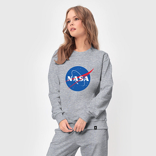 Женский костюм NASA: Logo / Меланж – фото 3