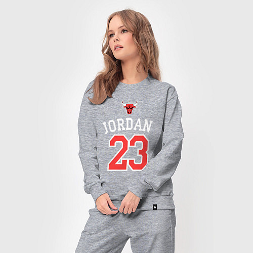 Женский костюм Jordan 23 / Меланж – фото 3