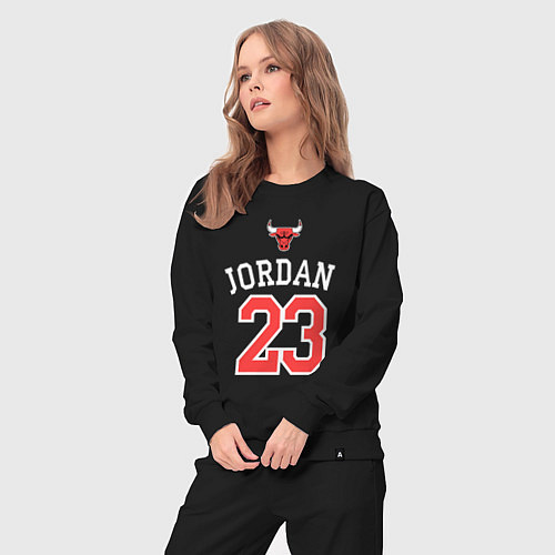 Женский костюм Jordan 23 / Черный – фото 3