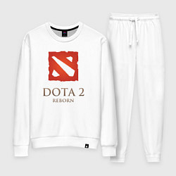 Костюм хлопковый женский Dota 2: Reborn, цвет: белый