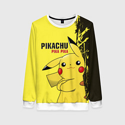 Женский свитшот Pikachu Pika Pika